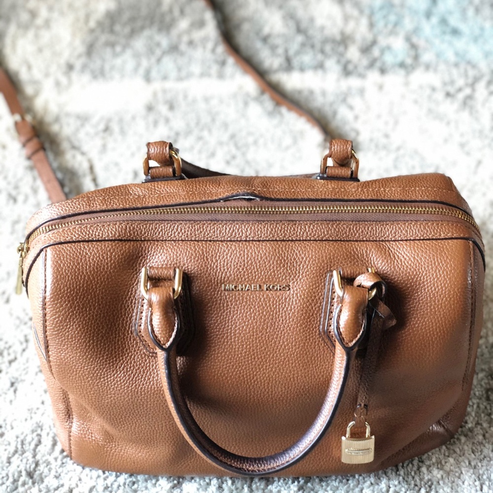 Brown Leather Michael Kors Bag